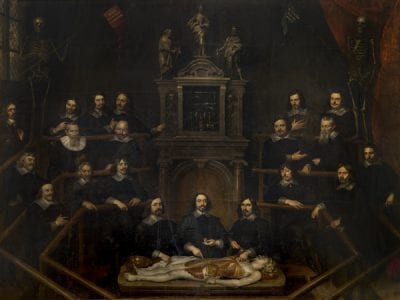 Frans Denys,  The Anatomy Lesson of Dr. Joannes van Buyten, 1648, Koninklijk Museum voor Schone Kunsten