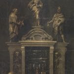 Frans Denys,  detail from The Anatomy Lesson of Dr. Joannes va, 1648,  Koninklijk Museum voor Schone Kunsten