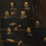 Frans Denys,  detail from The Anatomy Lesson of Dr. Joannes va, 1648,  Koninklijk Museum voor Schone Kunsten