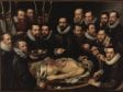 Michiel van Mierevelt,  The Anatomy Lesson of Dr. Willem van der Meer, 1617,  Stedelijk Museum Het Prinsenhof, Delft