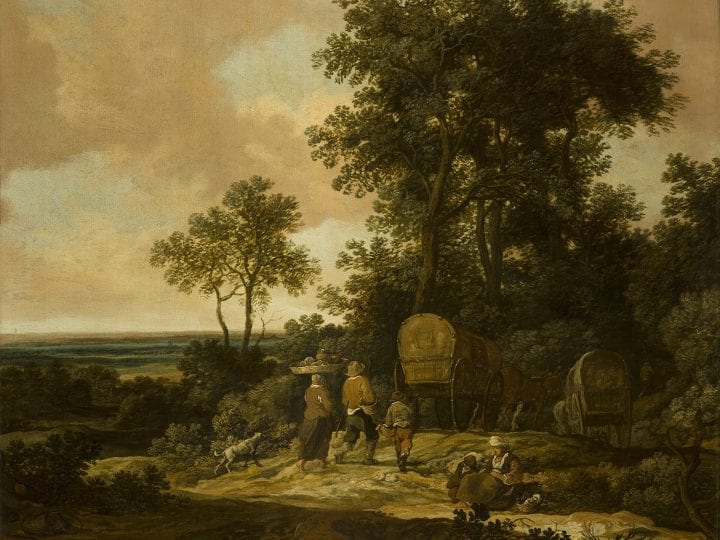 Pieter de Molijn, Peasants Returning Home, Haarlem, Frans Hals Museum