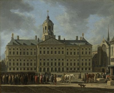 Gerrit Adriaensz. Berckheyde,  The Town Hall on the Dam in Amsterdam, 1672, Amsterdam, Rijksmuseum