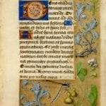 Leaf from a book of hours for Cambrai use, ca. 1480, Los Angeles, J. Paul Getty Museum
