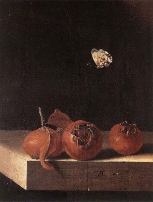   Adriaen Coorte,  Still Life with Medlars, ca. 1693–95, The Netherlands, Private Collection