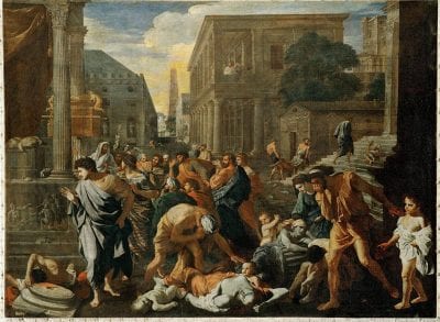 Nicolas Poussin, The Plague at Ashdod, ca. 1630–31, Paris, Musée du Louvre