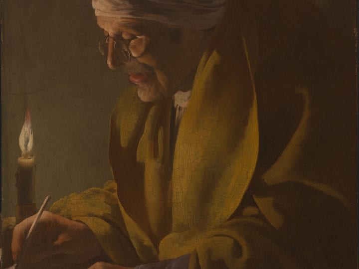 Light and Sight in ter Brugghen’s <em>Man Writing by Candlelight</em>