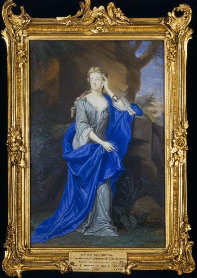 Bernard Lens III,  Sarah Churchill, Duchess of Marlborough, 1720, London, Victoria and Albert Museum