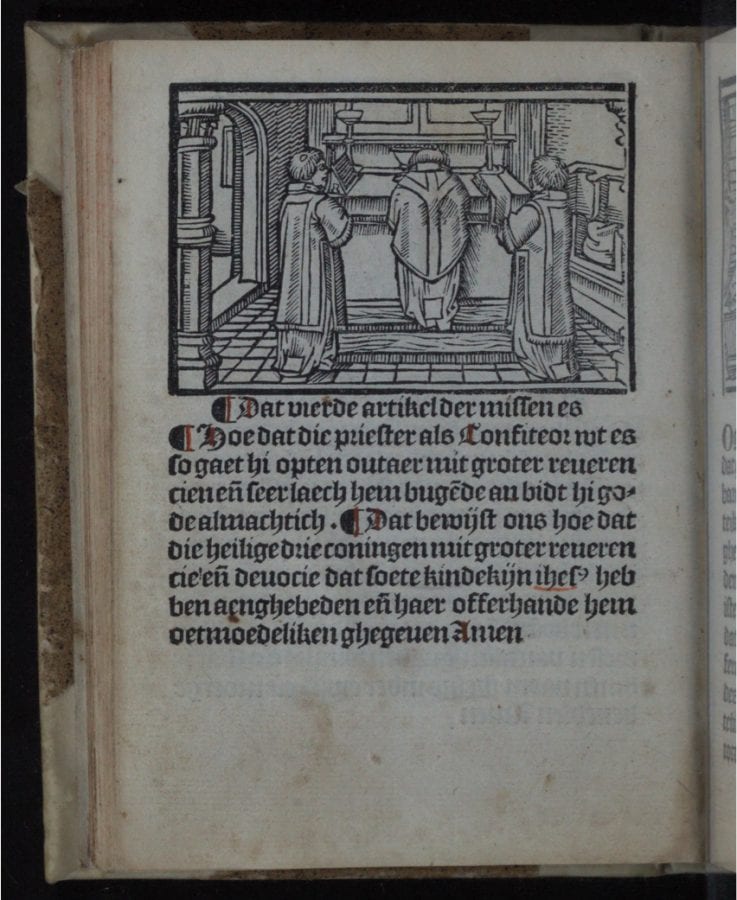 Gerrit van der Goude, Dat boexken vander missen (Booklet on the Mass) (G, 1506, The Hague, Royal Library